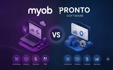 Pronto Xi vs MYOB Acumatica for eCommerce: Which ERP Is Right for Your Business?
