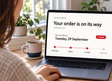 Order tracking: keeping customers informed after checkout